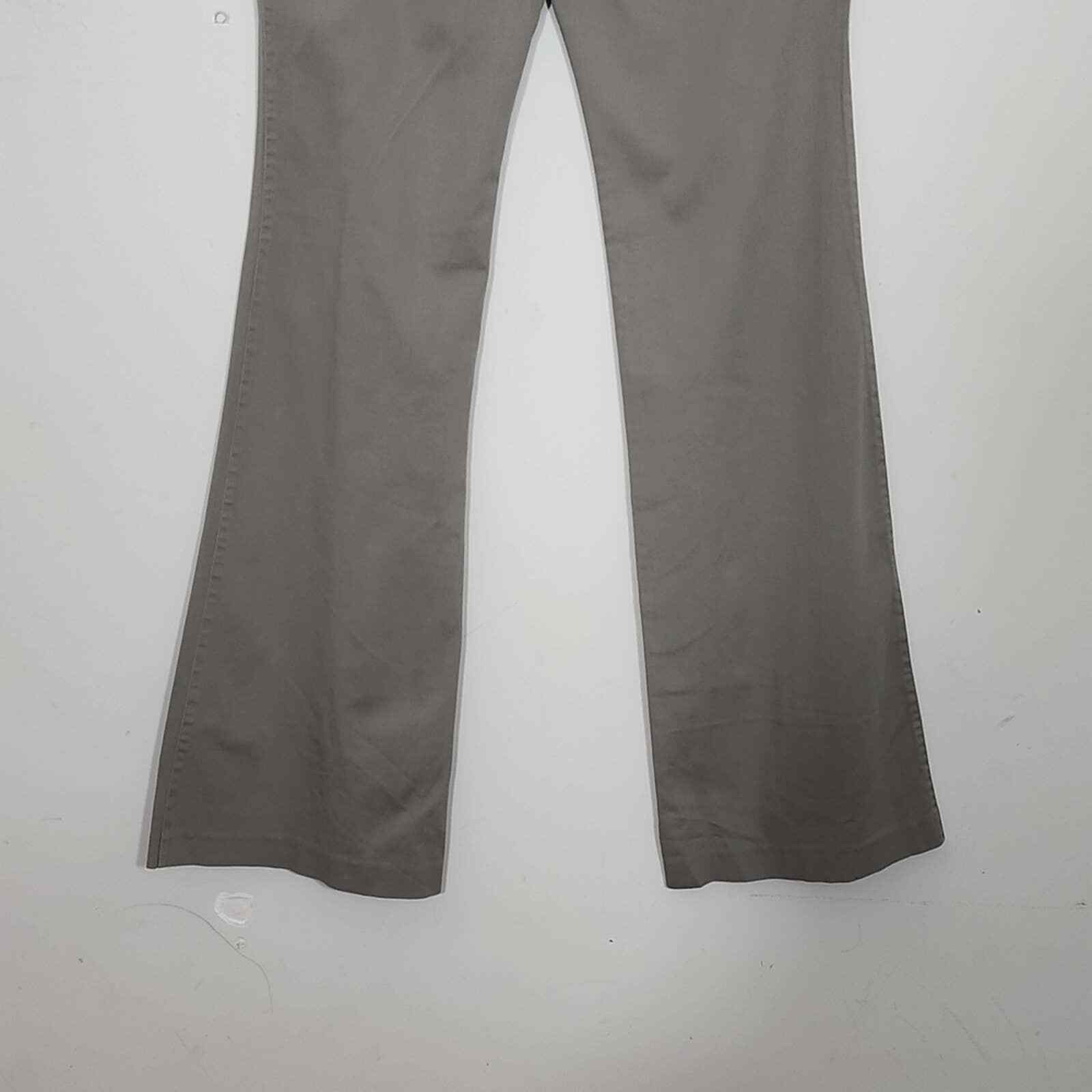 Burberry London Wide Leg Khaki Pants Size 12 Gem