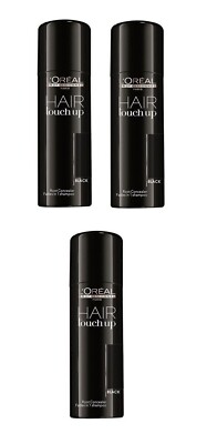 L'Oreal Professional Hair Touch Up 75ml - Schwarz 3er Pack