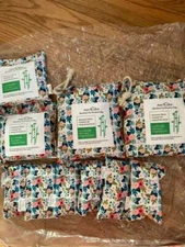 Naturally Activated Bamboo Charcoal Air Purifying Bag Floral- SET of 10