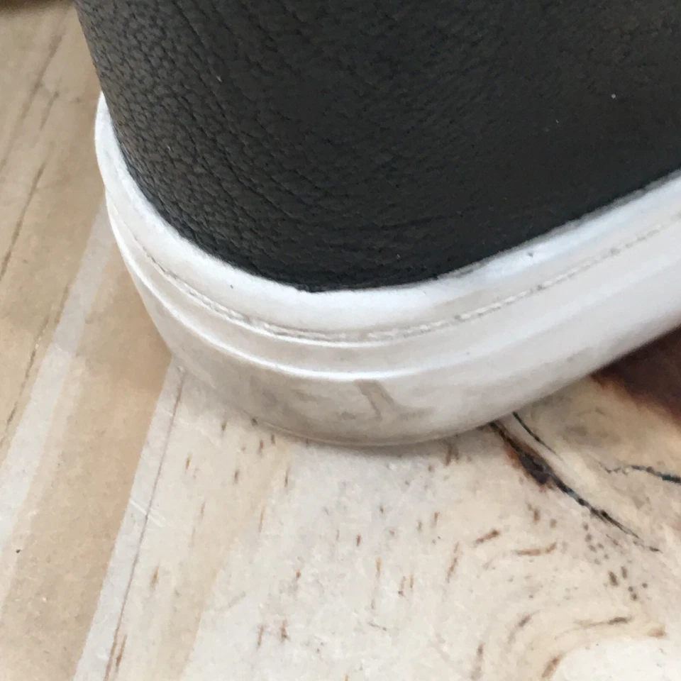 Linea Paolo Botas de Tornozelo Femininas 5M Preto Fé Biqueira Redonda Salto Cunha Couro Sintético - Imagem 3 de 4