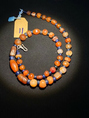 antique old carnelian ancient beads 