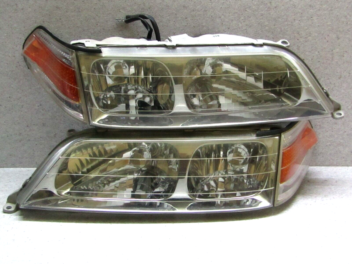 ⭐️T⭐️ 1996 1998 JDM TOYOTA MARK II JZX100 SILVER CHROME HEADLIGHT
