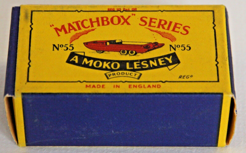 Matchbox No 55 Olive green D.U.K.W. 1/75 series Lesney Vintage diecast - Picture 5 of 8