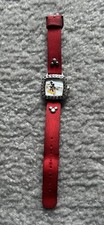 Jeweled Ladies Mickey Mouse 80  s Need Battery Maybe Watchband