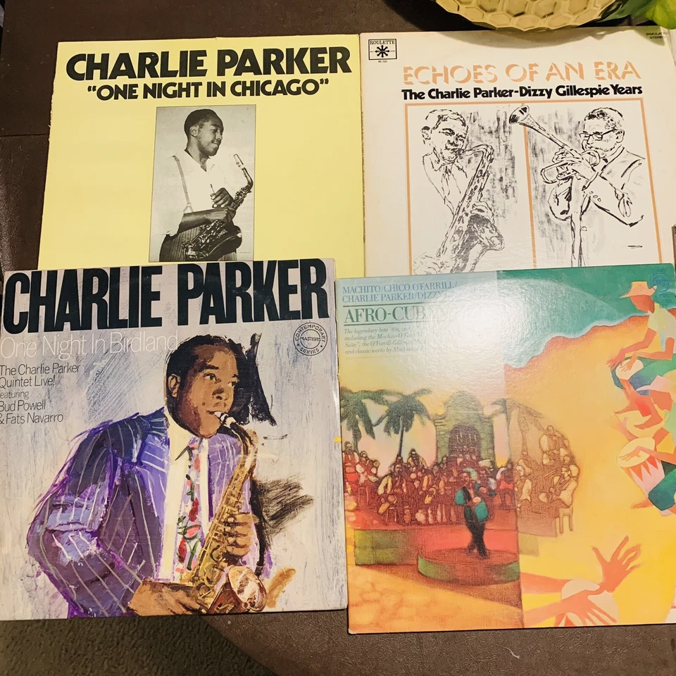 Lot Of 8 CHARLIE PARKER Vinyl Jazz Excellent Condition — 第 3/4 张图片
