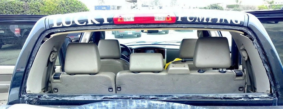 Fits 2002-2008 Dodge Ram 1500 Pickup Rear Window Back Glass Stationary +2 Glue - Image 4 of 4