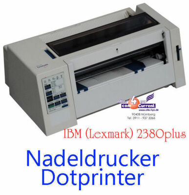 A4 NADELDRUCKER DOTPRINTER LEXMARK 2380 PLUS BIS WINDOWS 7 DRIVER OKI ML 3320 