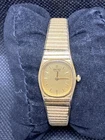 SEIKO Watch Vintage Ladies Dress Bracelet Gold Color 503480 Works/New Battery