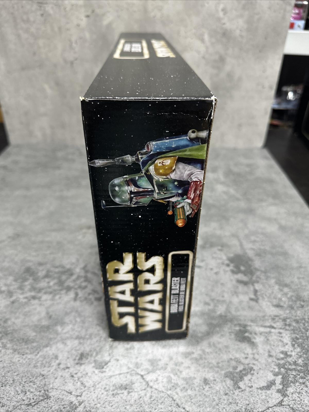 NEW Disney Parks 2015 Star Wars Boba Fett Blaster Green Toy Gun Sound & Light-up