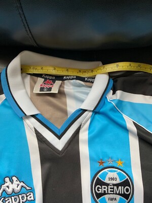 Vintage 90s Kappa Gremio Soccer Jersey Mens L Shirt | eBay