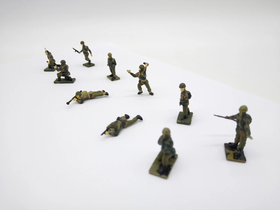 Airfix British Soldiers Painted - OO - Good Condition - Image 2 of 4