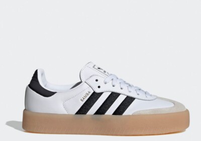 Adidas originals Women's SAMBAE Sneakers white GUM IG5744 Adidas originals Women's SAMBAE Sneakers white GUM IG5744