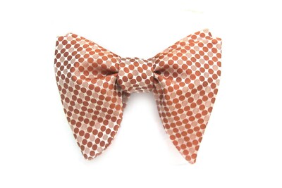 copper color bow tie