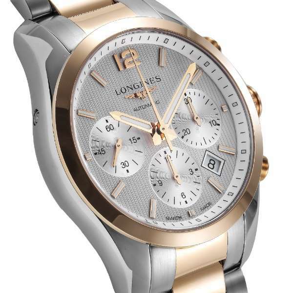 Longines Conquest Silver Men's Watch - L2.786.5.76.7 for sale online | eBay