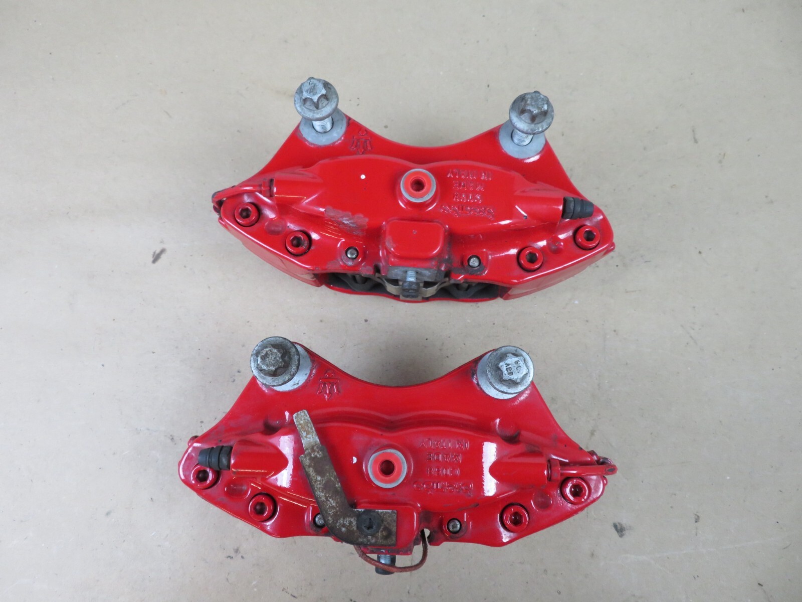 2014-2017 MASERATI GHIBLI AWD REAR LEFT & RIGHT SIDE BRAKE CALIPER SET OF 2 OEM