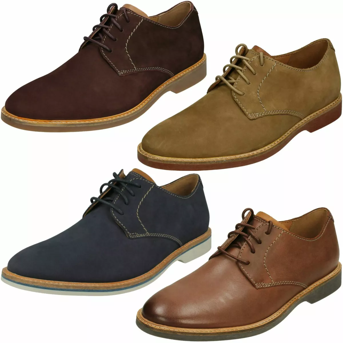 Mens Clarks Casual Lace Up Shoe Atticus Lace