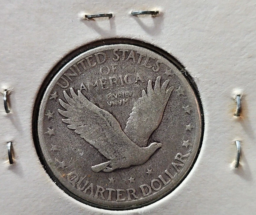 1926S/ 1927S/ 1928S/ 1929S Standing Liberty Quarter Set, F-VF, RARE FIND! - Image 2 of 4