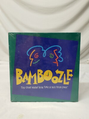 BAMBOOZLE - board Game Where Your Time is Not Your Own new family fun party game