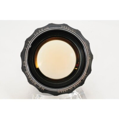 MINOLTA MC ROKKOR-PG 58mm F1.2 Prime MF Hawk Eye Lens W/Lens hood