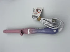 Beachwaver Pink Sunset B1  Rotating Curling Ceramic Hair Iron 1 inch Barrel