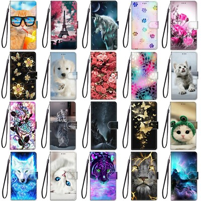 Für Google Pixel 6/6a/6 Pro/7/7 Pro Magnet PU Leder Flip Wallet Case Hülle