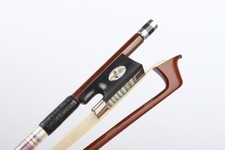 New Advanced Violin Bow 4/4 Natural Bow Hair Brazilwood Stick Ebony Frog Balance