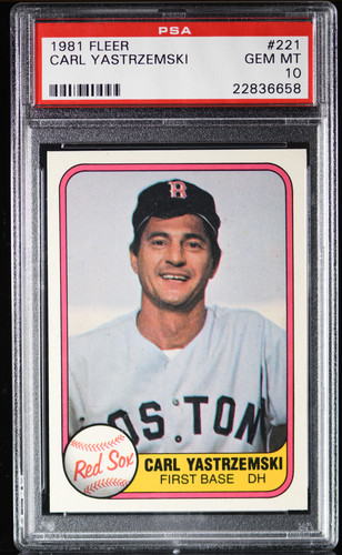 1981 Carl Yastrzemski #221