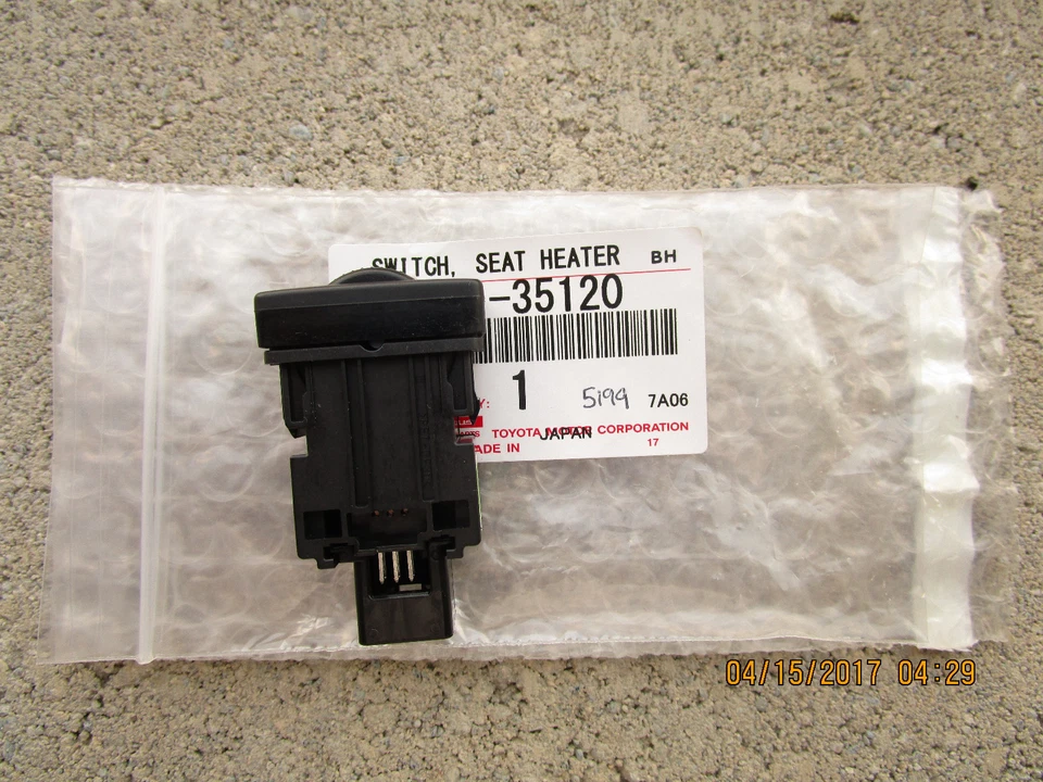 10-13 TOYOTA 4RUNNER LIMITED PASAJERO DELANTERO DERECHO INTERRUPTOR ASIENTO TÉRMICO NUEVO Foto 3 de 4