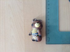 MISHA ORSETTO PVC MASCOTTE OLIMPIADI 1980 MOSCA  6 CM  RARITA'