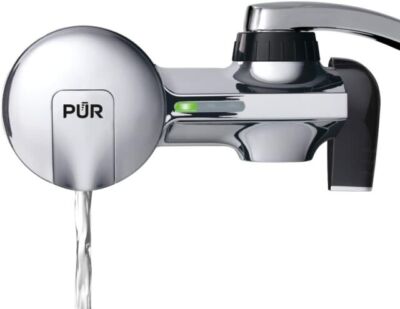 PUR Filtration PLUS Faucet Mount Water Purifier Filter System PFM400H Chrome