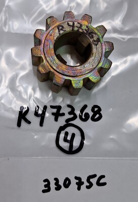 NOS TRACTOR PARTS R47368 STARTER PINION fit CASE IH 855C, 850C