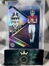 Bryce Young 2023 Chronicles Draft Picks Black Rookie #1 Carolina Panthers RC