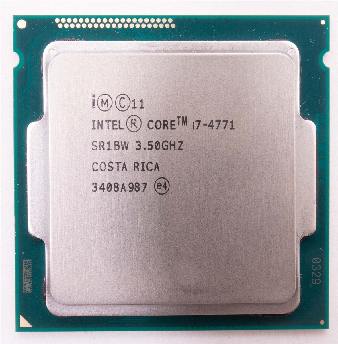 Haswell Core i7-4771 3.5GHz Quad Core CPU Processor (SR1BW Haswell Core i7-4771 3.5GHz Quad Core CPU Processor (SR1BW