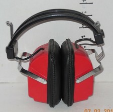 VINTAGE HP9000 NASCAR WINSTON RACING SERIES AM-FM RADIO HEADPHONES