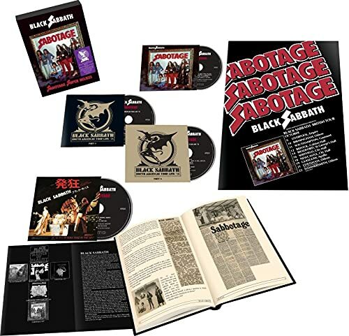 BLACK SABBATH-SABOTAGE [SUPER DELUXE EDITION] 4 CD+BOOK Ltd