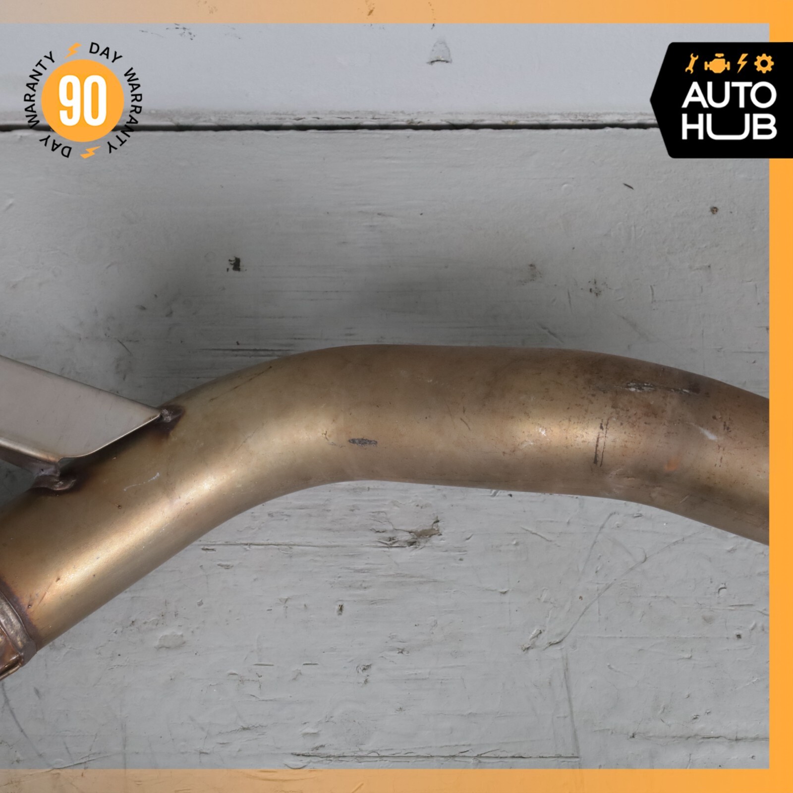 03-13 Bentley Continental GT GTC Exhaust Downpipe Left & Right Side Set OEM