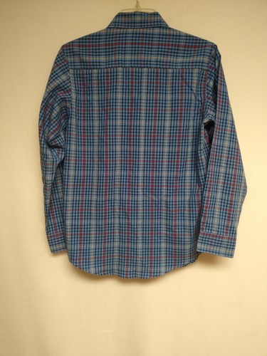 IZOD Boys Button Down Multi Cotton Blend Shirt Size L (14/16) - Picture 2 of 5