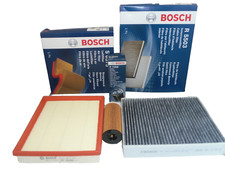 BMW 116i Service Kit Oil Air Cabin Filter 2011 Onwards BOSCH 109BHP