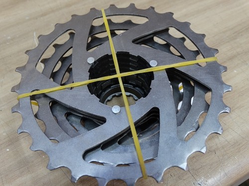 NOS +NEW + Shimano fit lightweight EPOCH 8 Speed Cassette 11-28t 240gms +NEW+ - Imagen 5 de 5