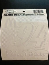 BILL ELLIOTT #94 ULTRA DECAL 5"x 5" REMOVABLE REUSABLE NEW WINCRAFT