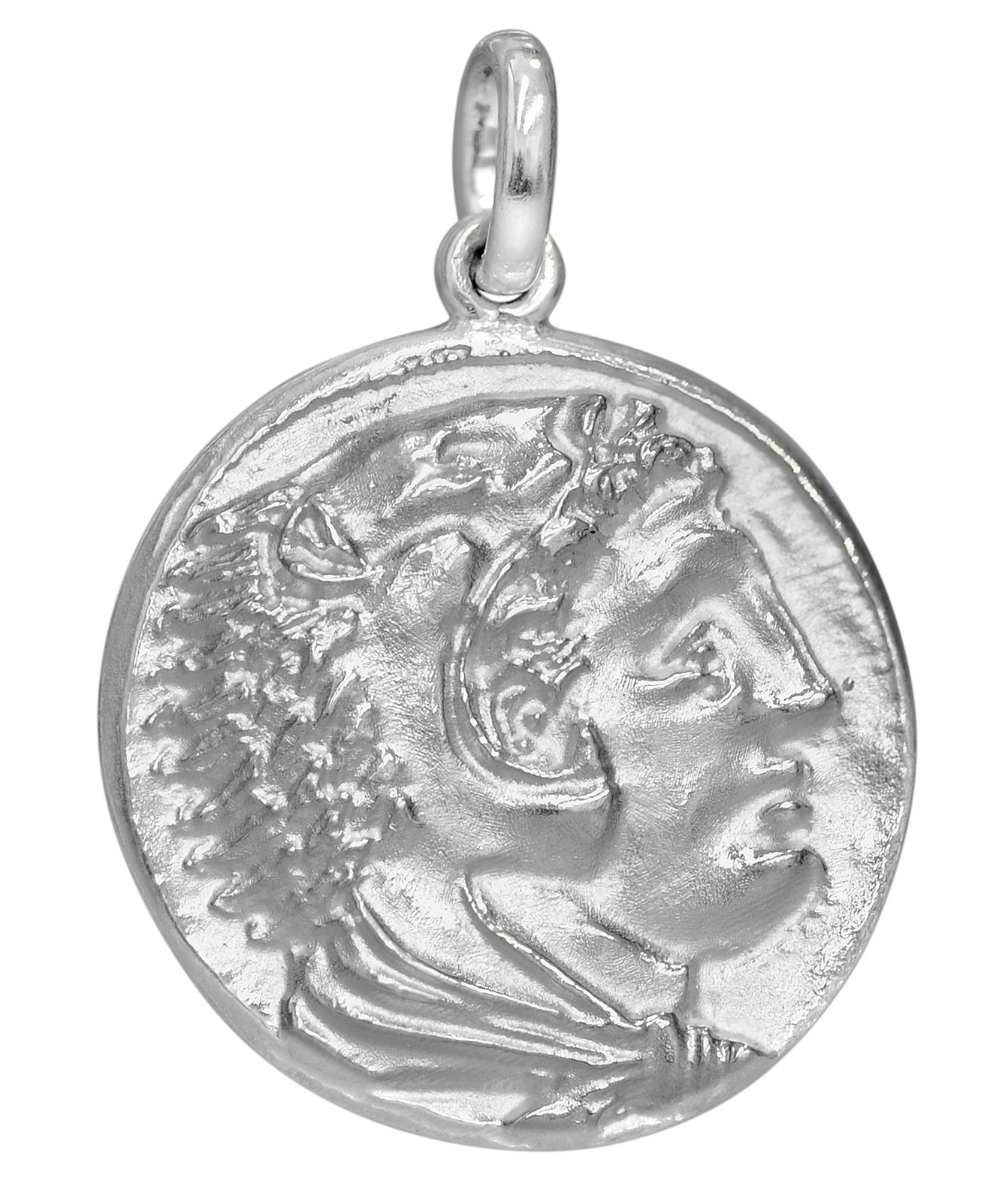 МОДНЫЙ придурок Анхангер Геракл/Зевс, 925 Серебряная копия гриха. 35884 драхма