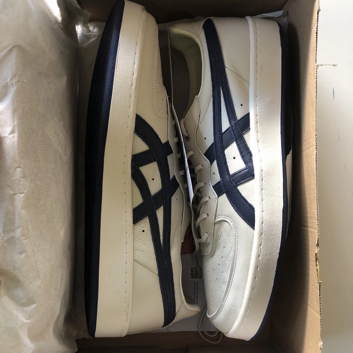 Asics gsm sales white peacoat