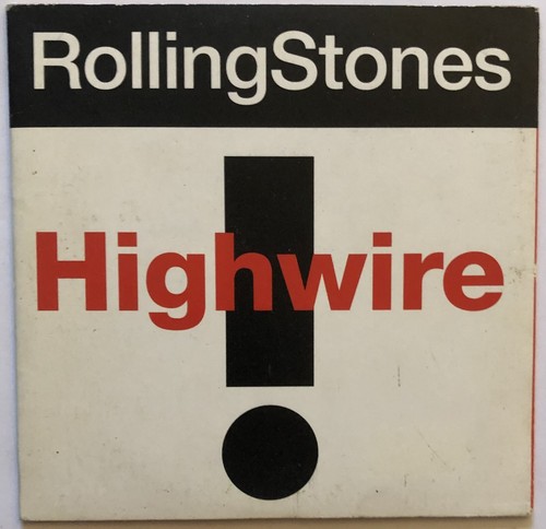 Rolling Stones Highwire CD Maxi Single 5099765675627 Rolling Stone Records - Foto 1 di 7