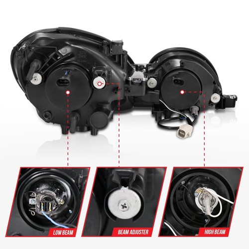 G3 Super Bright Halo Projector Headlights For 1998-2005 Lexus GS300 GS400 - Picture 9 of 9