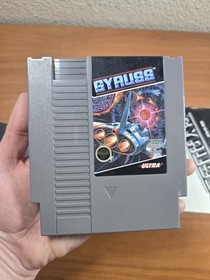 Nintendo Gyruss NES Game Cartridge With Manual & Sleeve