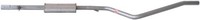 MittelschalldäMpfer Bosal 284-555 FüR Renault Dacia Logan 1 LS0A LS0C LS0E LS0G