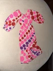 Vintage Barbie #1026 Dress /fabric Variation Mattel Kmart Bargain Best Buy