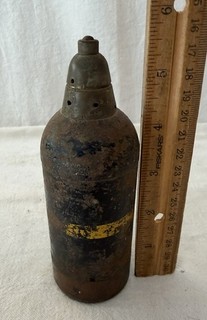ANTIQUE JAPANESE WWII TYPE 89 KNEE MORTAR 50MM GRENADE DISCHARGER INERT ROUND