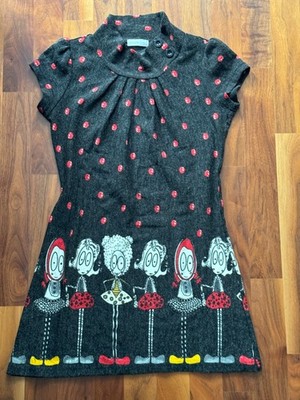 WOW! Marken Original Damen Kleid Mini CACHE&CACHE Gr.S TOP