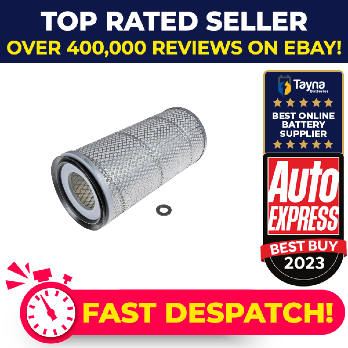 Air Filter fits TOYOTA LITEACE CM20 1.8D 82 to 85 1C Blue Print 1780131040 New